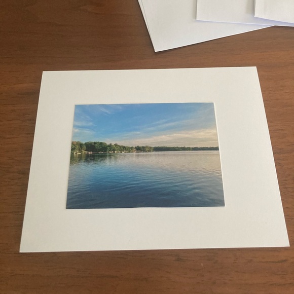 Blank Note Cards with Lake Views - Picture 5 of 6